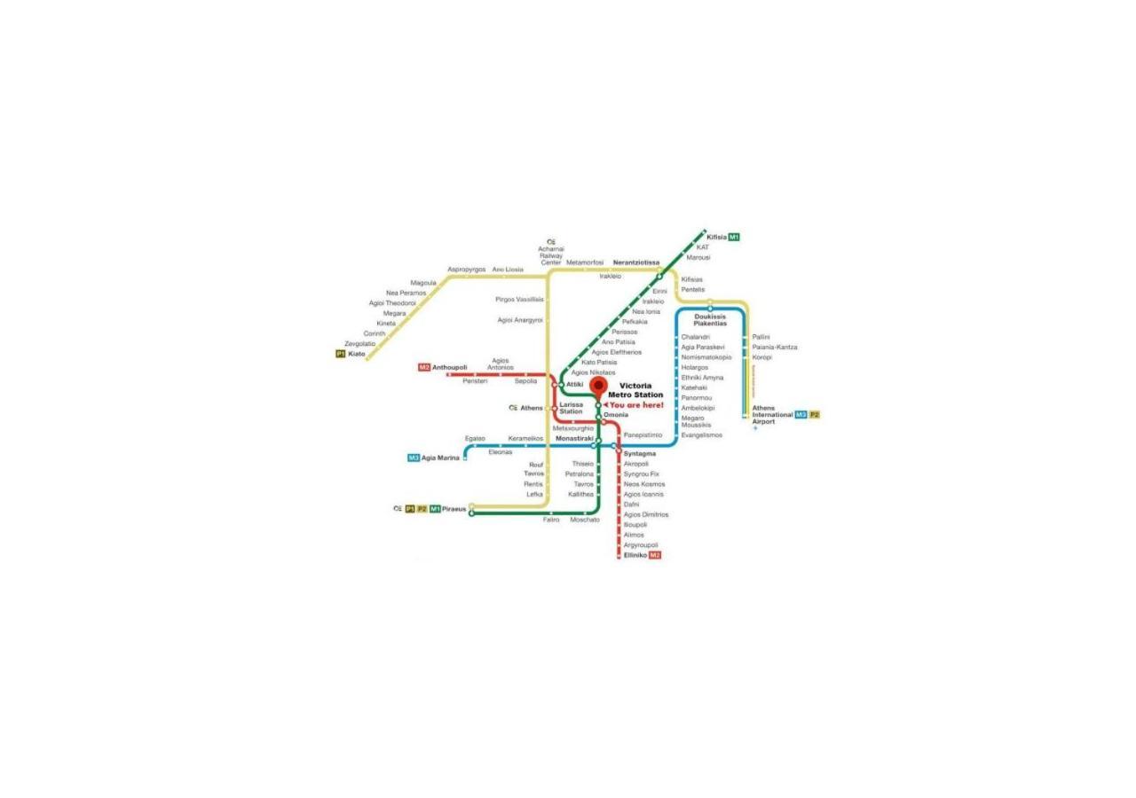 Spacious Central Flat☆3Min To Metro☆Ac|Netflix|Pc 아테네 외부 사진
