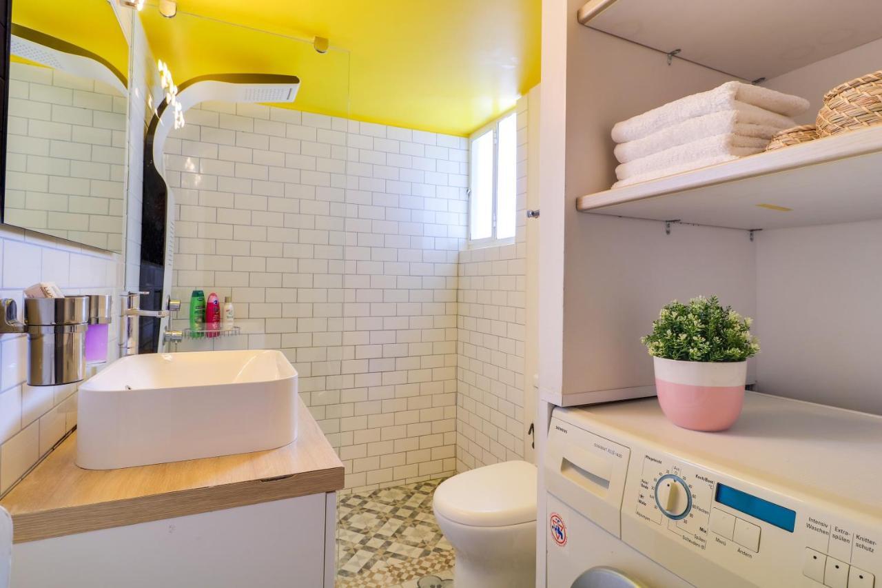 Spacious Central Flat☆3Min To Metro☆Ac|Netflix|Pc 아테네 외부 사진