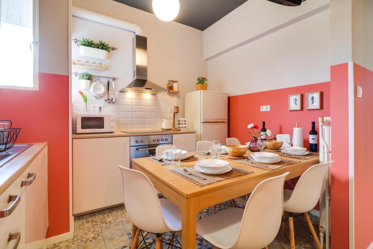 Spacious Central Flat☆3Min To Metro☆Ac|Netflix|Pc 아테네 외부 사진